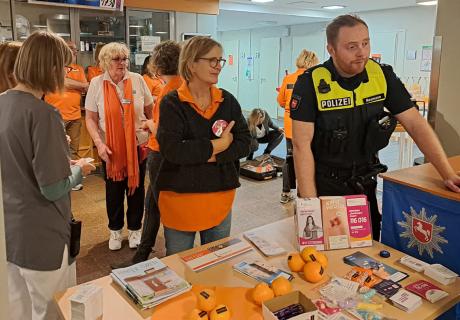 Aktionstag „Häusliche Gewalt“ im Krankenhaus Buchholz i. d. N.