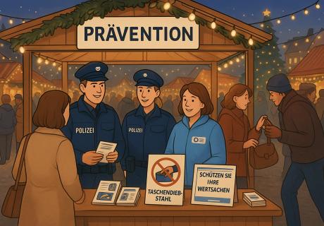 Taschendiebstahl Weihnachtsmarkt