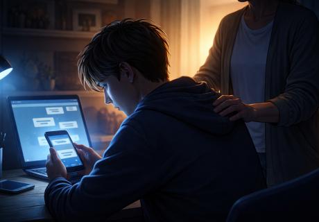 Cybermobbing bei jungen Menschen